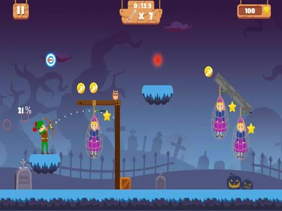 Изображение игры: Bow Master: Save people