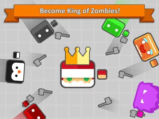Изображение игры: Zlax.io Zombs Luv Ax