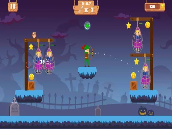 Изображение игры: Bow Master: Save people