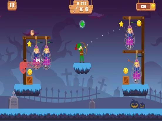 Изображение игры: Bow Master: Save people