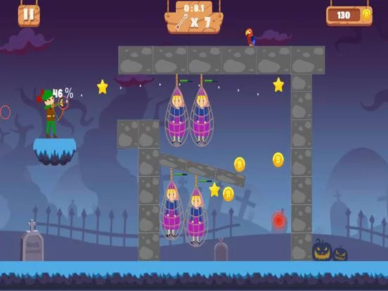 Изображение игры: Bow Master: Save people