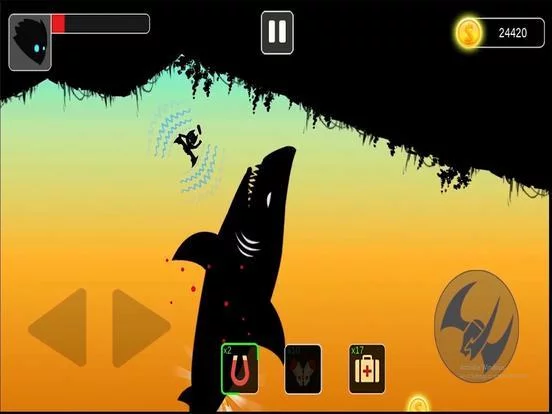 Изображение игры: Stickman swing: Rope Swing
