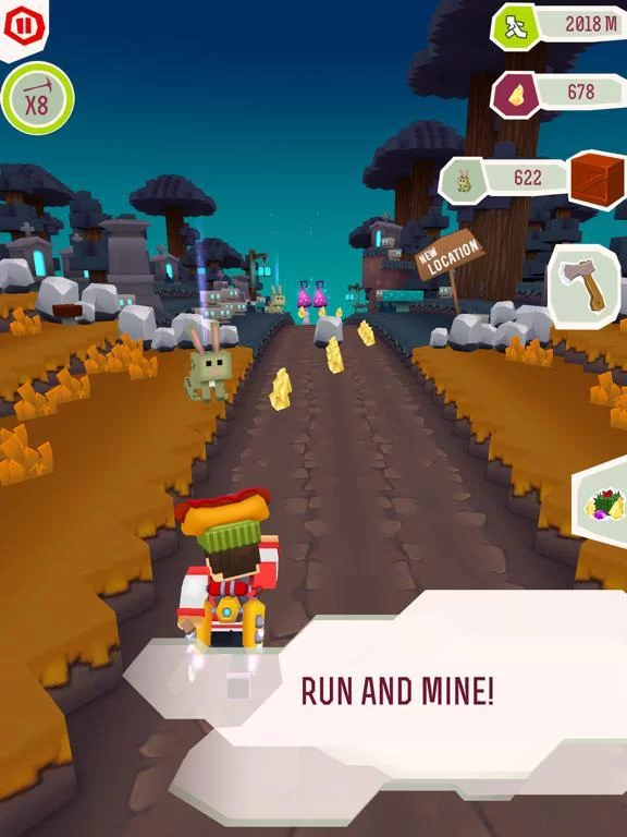 Изображение игры: Chasecraft - Epic Running Game
