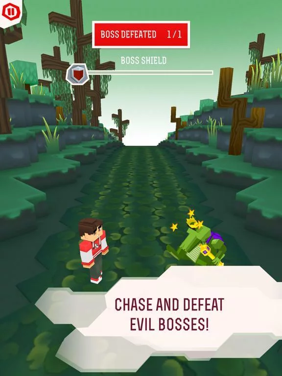 Изображение игры: Chasecraft - Epic Running Game