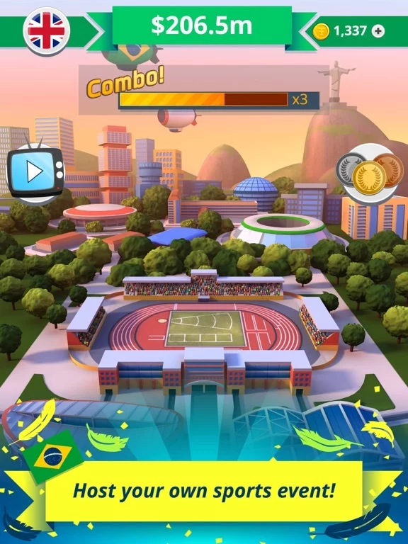 Изображение игры: Tip Tap Rio