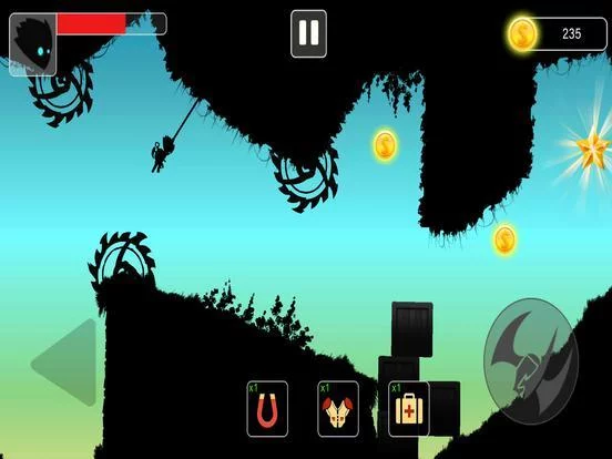 Изображение игры: Stickman swing: Rope Swing