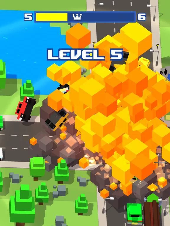 Изображение игры: Crossy Crash