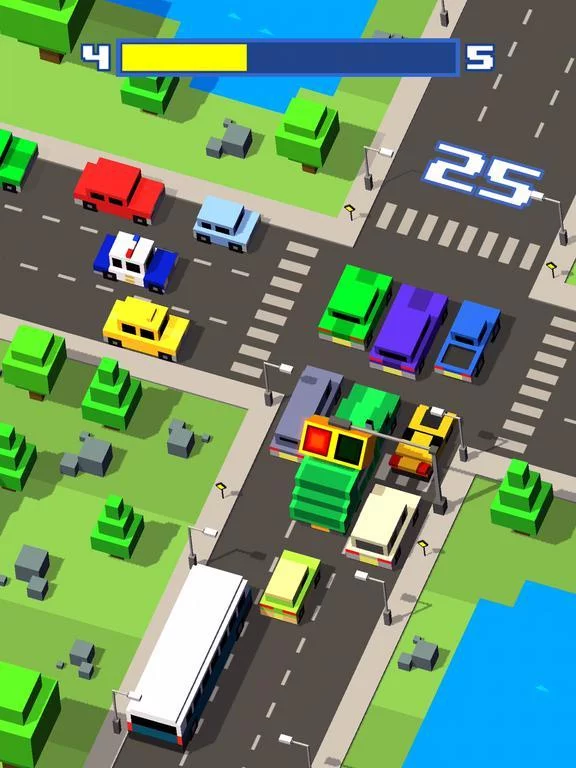 Изображение игры: Crossy Crash