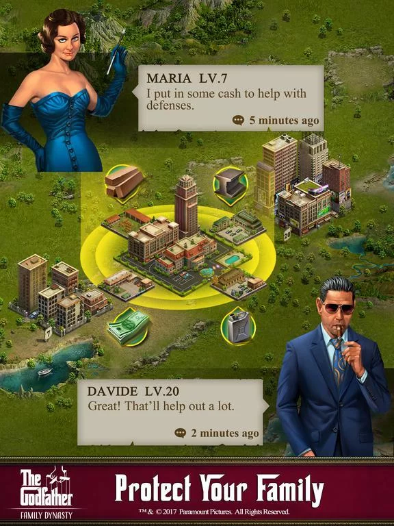 Изображение игры: The Godfather Game