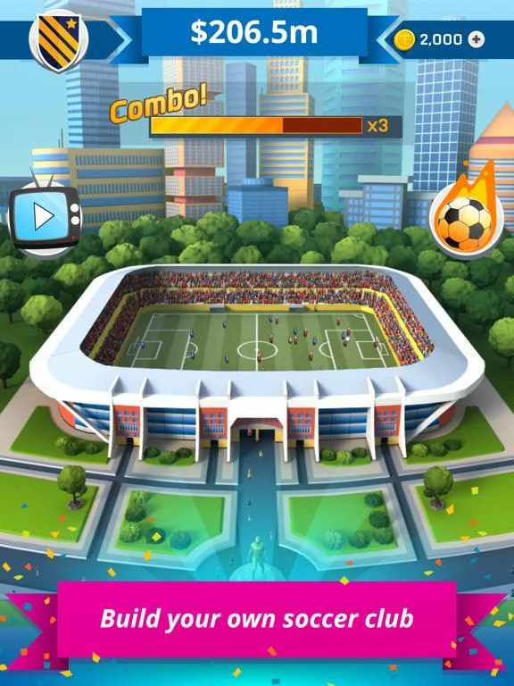 Изображение игры: Tip Tap Soccer