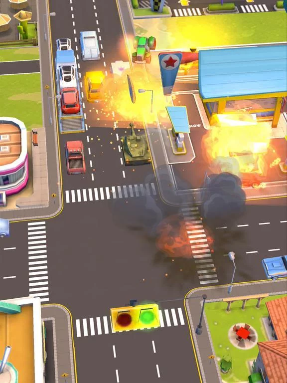 Изображение игры: Traffic Panic