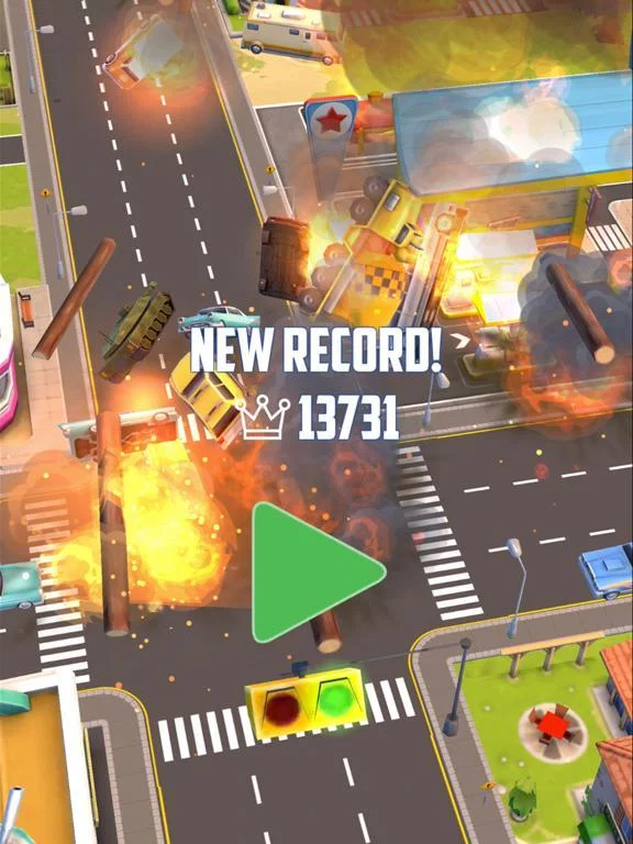 Изображение игры: Traffic Panic