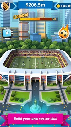 Изображение игры: Tip Tap Soccer