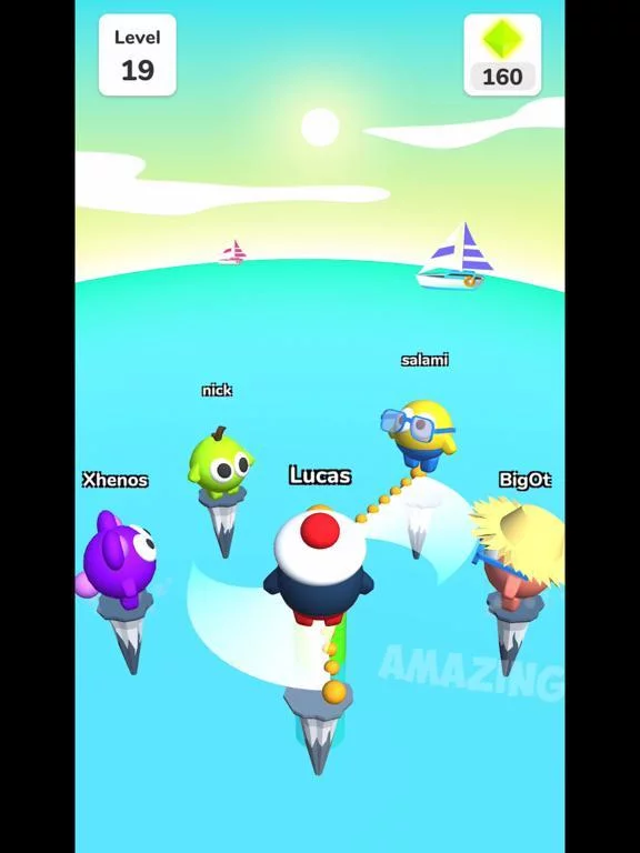 Изображение игры: Beam Jump