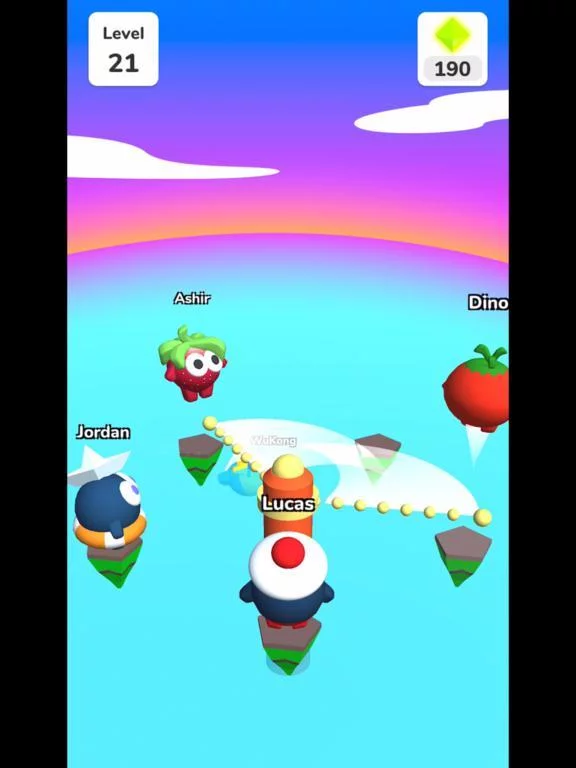 Изображение игры: Beam Jump