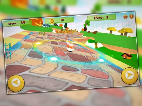Изображение игры: Runner Ball Run And Roll