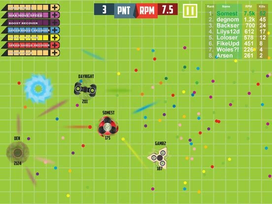 Изображение игры: spinner online