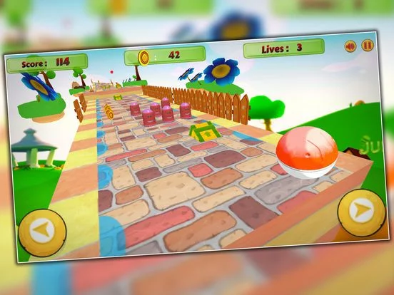 Изображение игры: Runner Ball Run And Roll