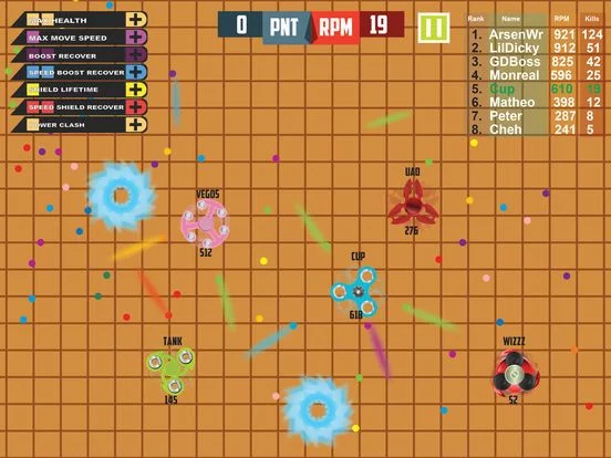 Изображение игры: spinner online