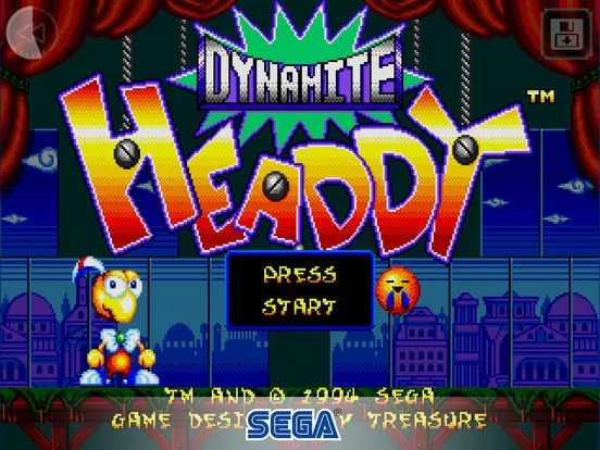 Изображение игры: Dynamite Headdy Classic