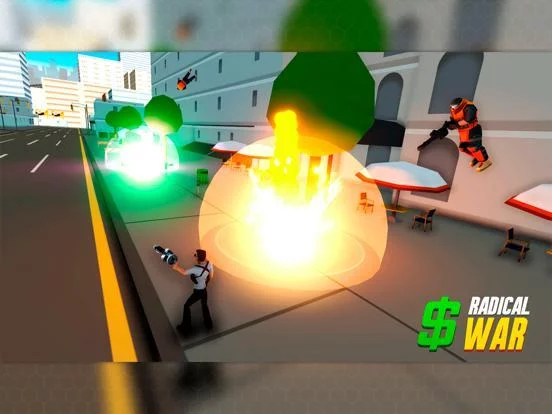 Изображение игры: Radical War Battleground