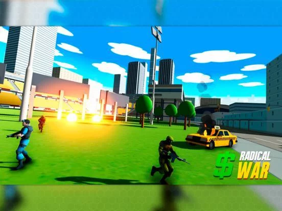 Изображение игры: Radical War Battleground