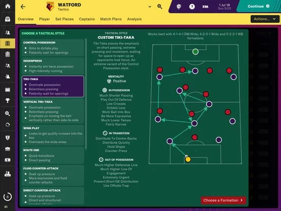 Изображение игры: Football Manager 2019 Touch