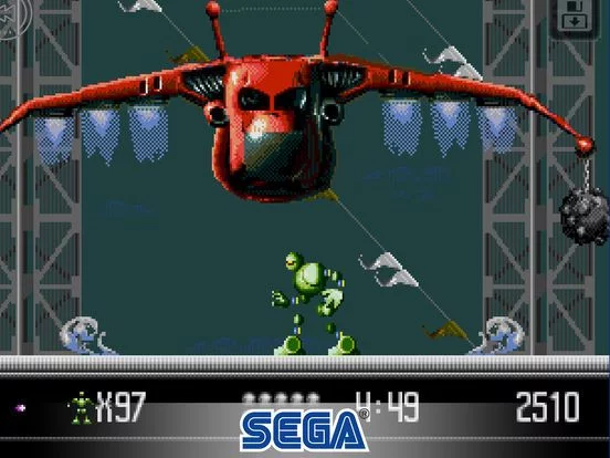 Изображение игры: VectorMan Classic