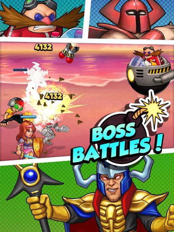 Изображение игры: SEGA Heroes: Puzzle RPG Quest