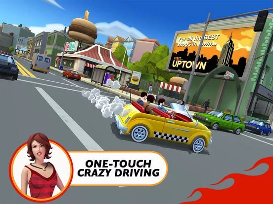 Изображение игры: Crazy Taxi City Rush