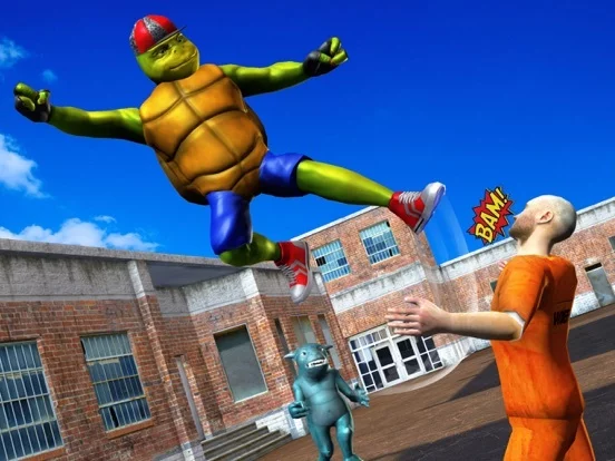Изображение игры: Super Turtle Hero Adventures
