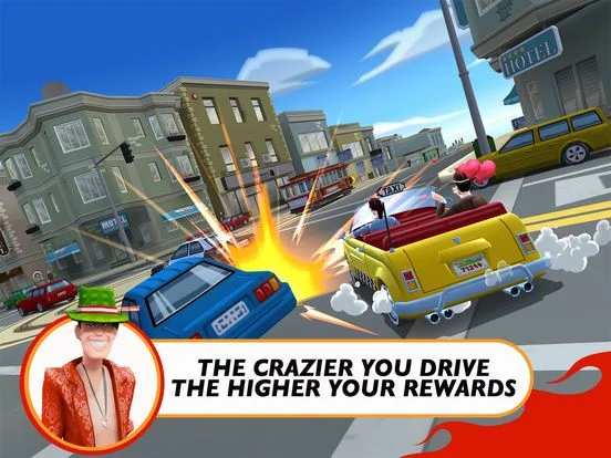 Изображение игры: Crazy Taxi City Rush
