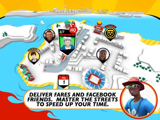Изображение игры: Crazy Taxi City Rush