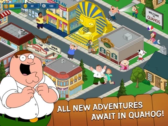 Изображение игры: Family Guy: The Quest for Stuff