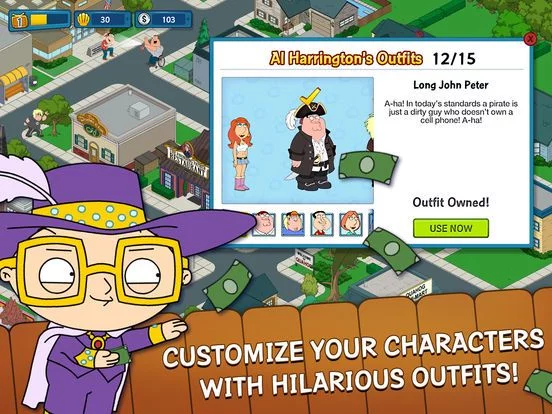 Изображение игры: Family Guy: The Quest for Stuff