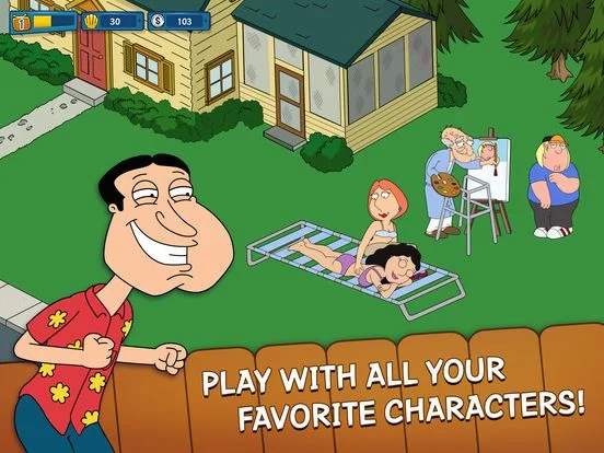 Изображение игры: Family Guy: The Quest for Stuff