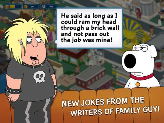 Изображение игры: Family Guy: The Quest for Stuff