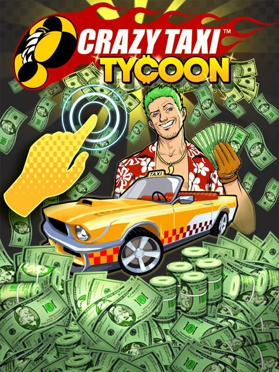 Изображение игры: Crazy Taxi Idle Tycoon