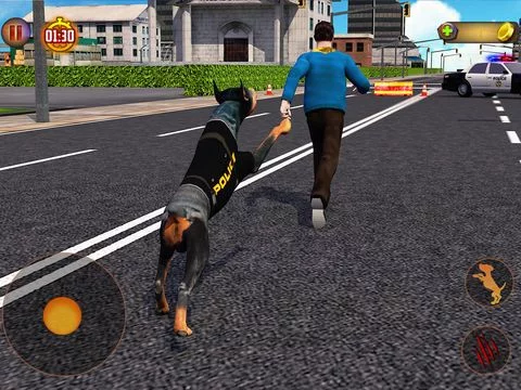 Изображение игры: Police Dog Simulator 3D