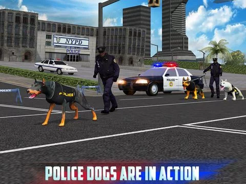 Изображение игры: Police Dog Simulator 3D