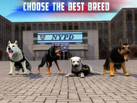 Изображение игры: Police Dog Simulator 3D