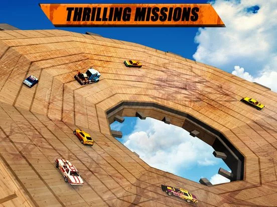 Изображение игры: Whirlpool Car Derby 3D