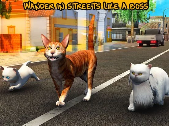 Изображение игры: Street Cat Sim 2016