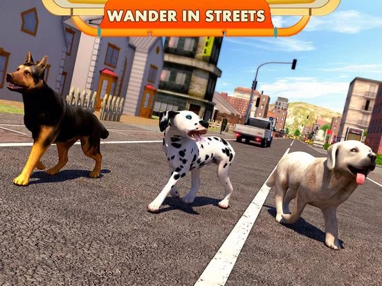 Изображение игры: Street Dog Simulator 3D