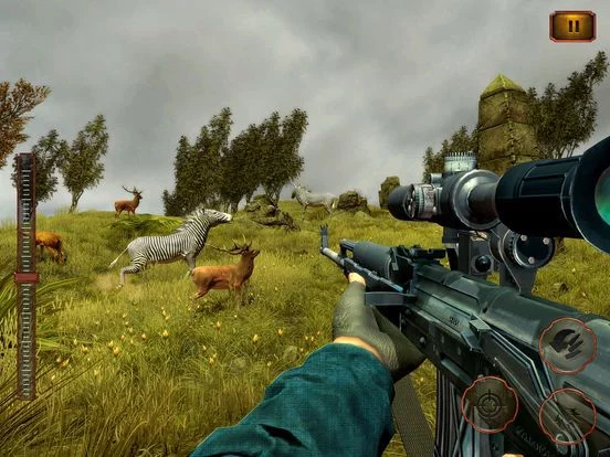 Изображение игры: Jungle Sniper: Animal Shooting