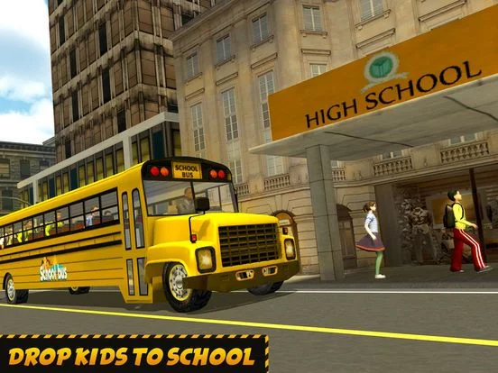 Изображение игры: NY City School Bus 2017