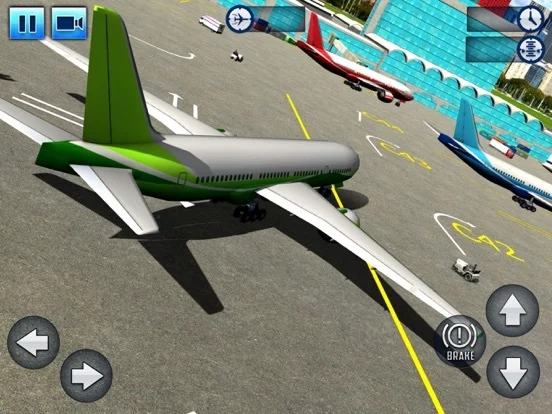 Изображение игры: Plane Flight Simulator 2017