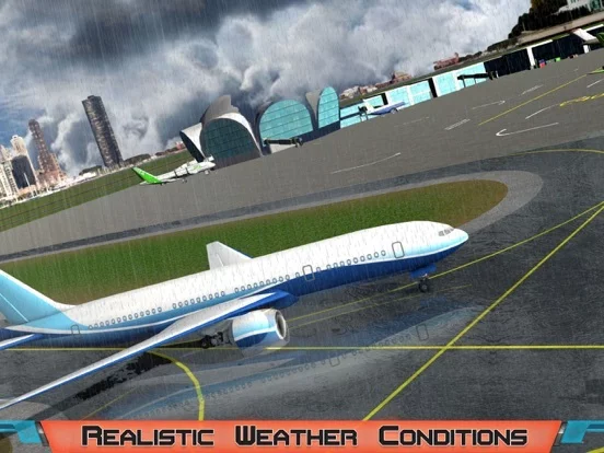 Изображение игры: Plane Flight Simulator 2017