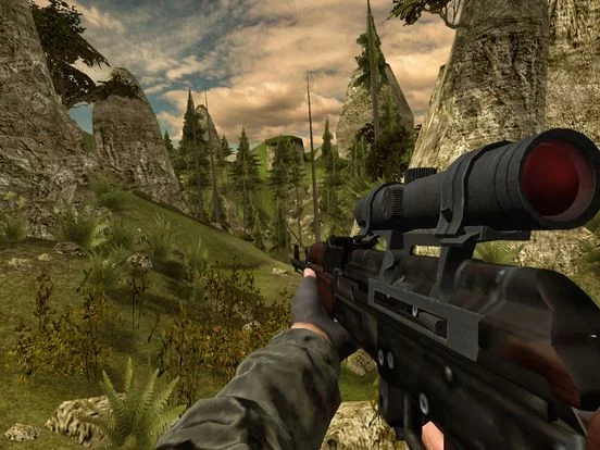 Изображение игры: Jungle Sniper: Animal Shooting