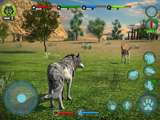 Изображение игры: Real Wolf Adventure 3D